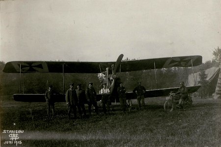 Deutscher Flugplatz, Stanislau. (BildID 15517655)