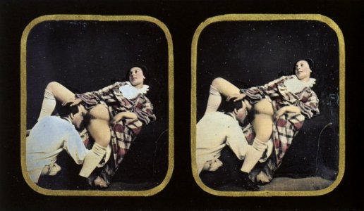 Deutscher Photograph um 1855 - Akt-Stereodaguerreotypien (13) (Zeno Fotografie)