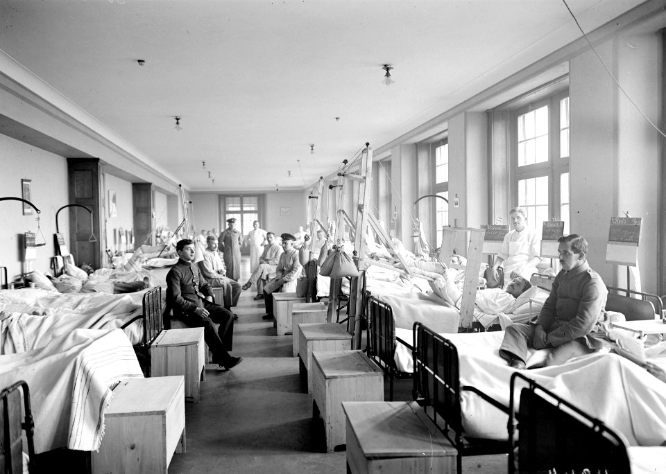 Deutsche Saal der Armeesanitätsanstalt - CH-BAR - 3240217