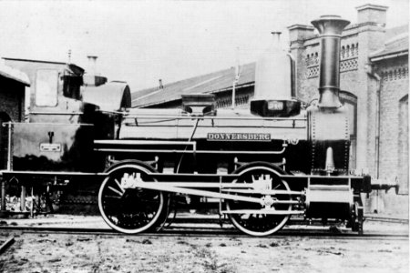 Deutscher Photograph um 1870 - Lokomotive »Donnersberg« (Zeno Fotografie)