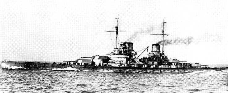 Deutscher Großer Kreuzer (Schlachtkreuzer) SMS LÜTZOW Aufnahmeort und -zeit unbekannt