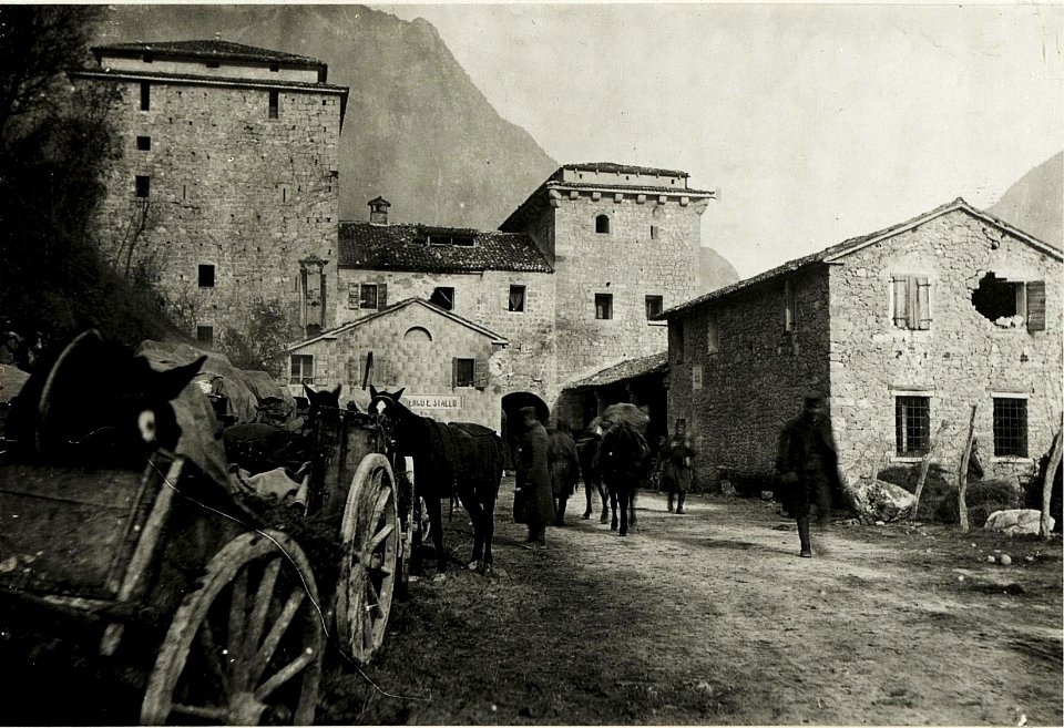 Deutscher Verbandplatz in Castellnovo. (BildID 15417958)