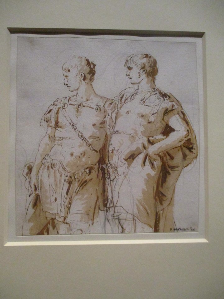 Deux guerriers romains