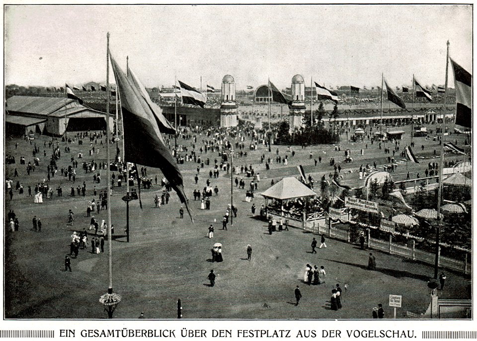 Deutsches Turnfest 1913 Blick auf den Festplatz