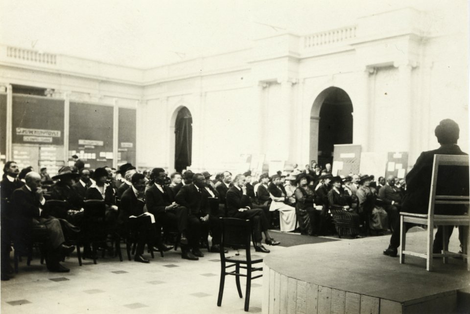Deuxième Congrès Panafricain, au Palais Mondial, à Bruxelles en septembre 1921 03