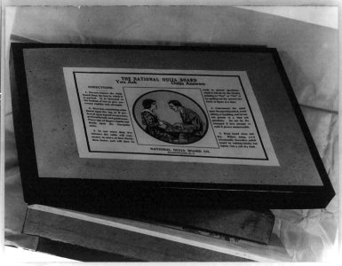 Device manufactured by the National Ouija Board Co., Washington, D.C. LCCN2002695625