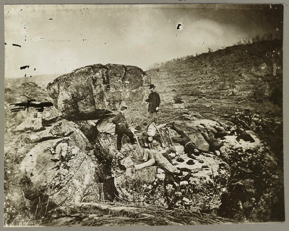 Devil's Den, Gettysburg LCCN2012647845