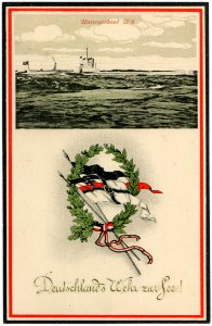 Deutschlands Wehr zur See! Unterseeboot U 9