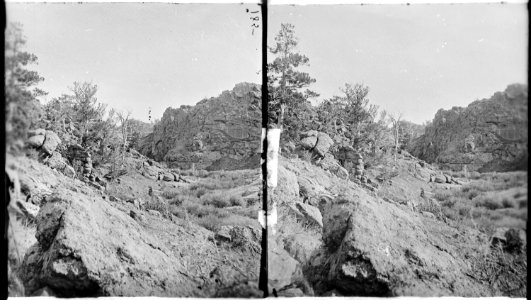 Devil's Gate of Dale Creek. Albany County, Wyoming - NARA - 517373
