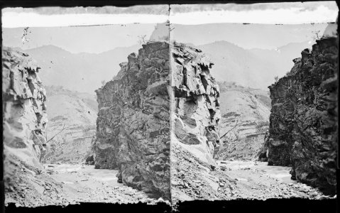 Devil's Gate, Weber Canyon. Weber County, Utah - NARA - 517308