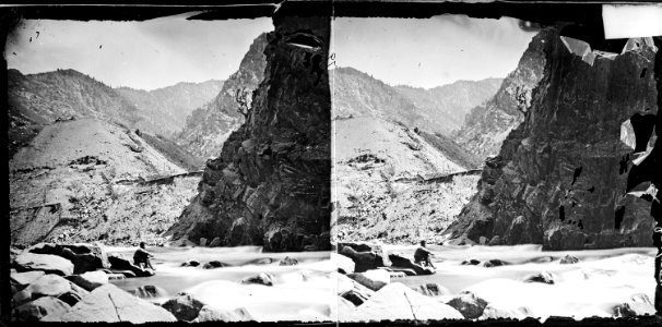 Devil's Gate, Weber Canyon. Weber County, Utah - NARA - 517310