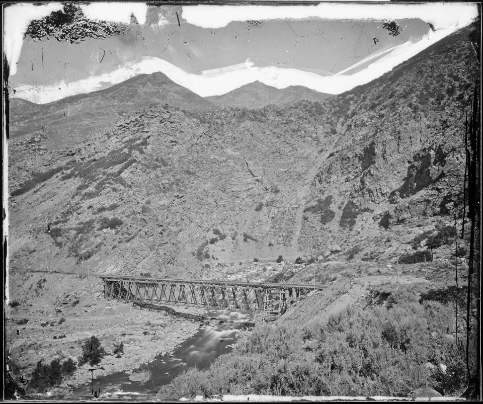 Devil's Gate Bridge. Northern Utah - NARA - 519460