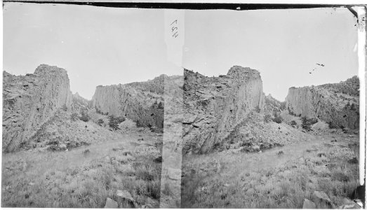 Devil's Slide, on Cinnabar Mountain. Park County, Montana - NARA - 517445