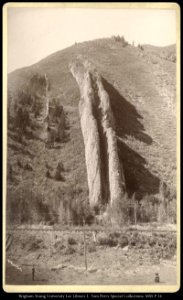 Devil's Slide, Weber Canon (canyon) U.P.Ry. C.R. Savage.