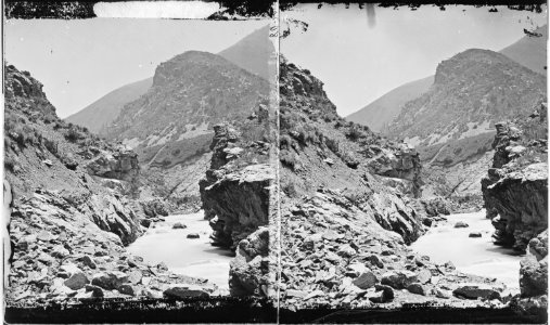 Devil's Gate, Weber Canyon. Weber County, Utah - NARA - 517311