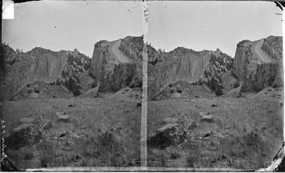 Devil's Slide, on Cinnabar Mountain. Park County, Montana - NARA - 517446