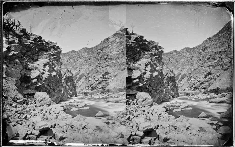 Devil's Gate, Weber Canyon, Utah - NARA - 519547