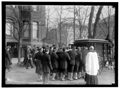 DEWEY, GEORGE, ADMIRAL, U.S.N. FUNERAL LCCN2016867081