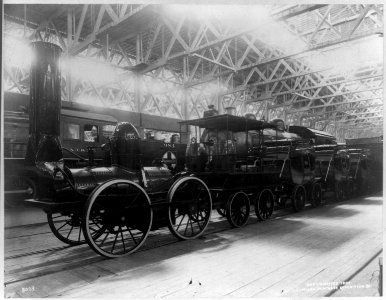 DeWitt Clinton railway train LCCN2012649454