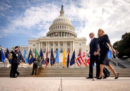 DHS Secretary Alejandro Mayorkas Attends National Police Officers' Memorial Service (51603200383) photo