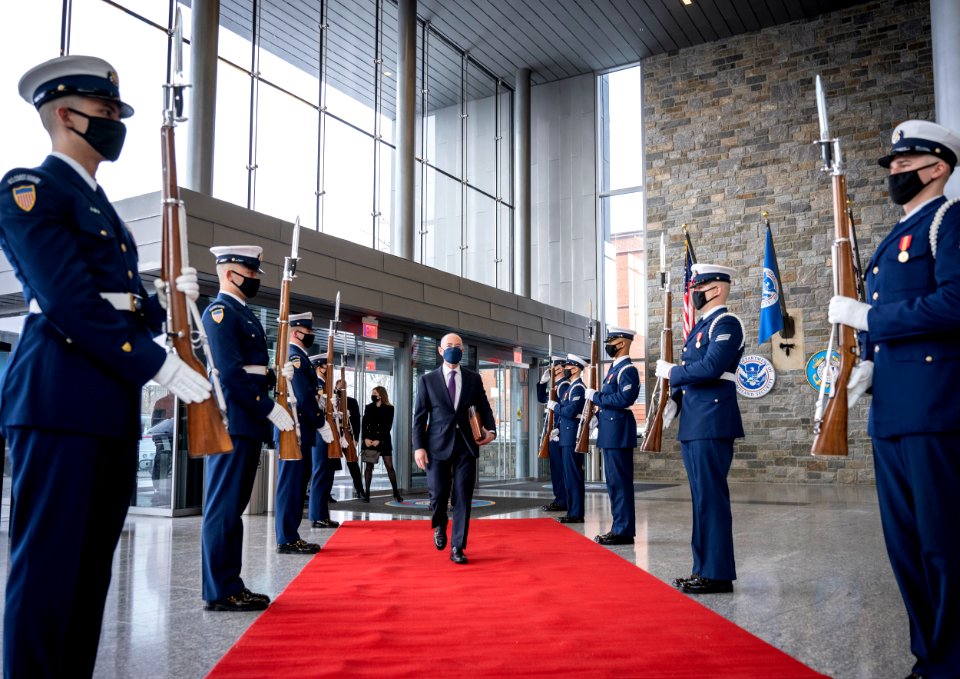 DHS Secretary Alejandro Mayorkas Arrival Ceremony (50914716316)
