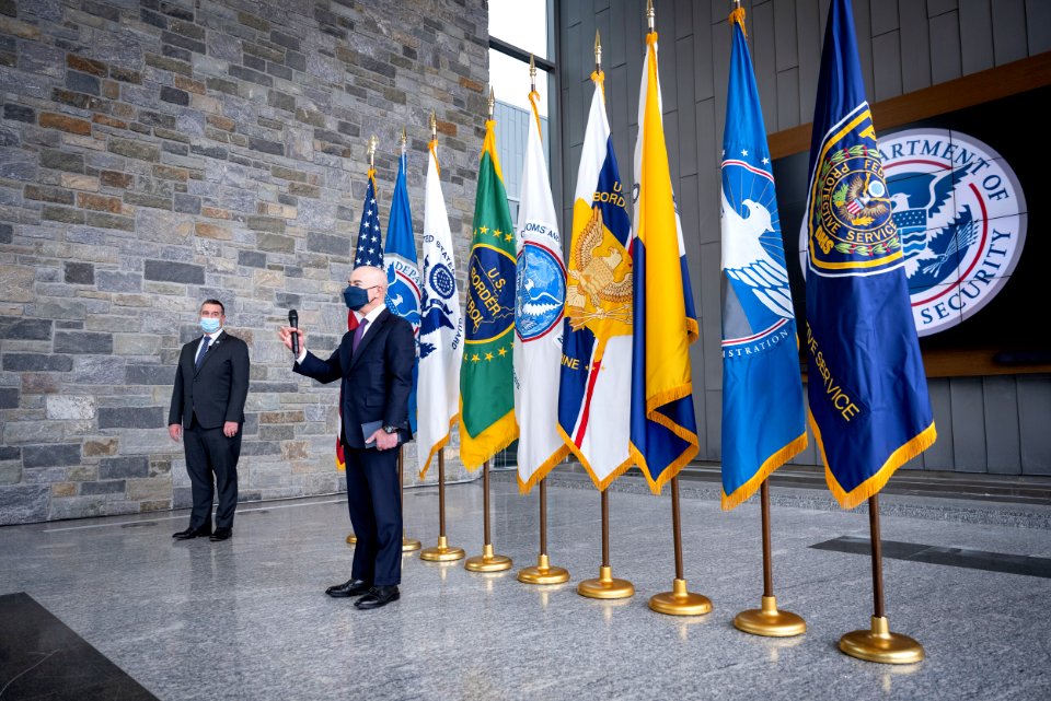 DHS Secretary Alejandro Mayorkas Arrival Ceremony (50914841242)