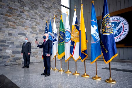 DHS Secretary Alejandro Mayorkas Arrival Ceremony (50914841242)