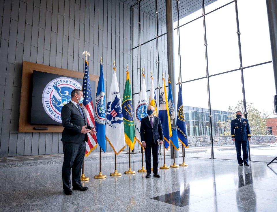 DHS Secretary Alejandro Mayorkas Arrival Ceremony (50914841917)