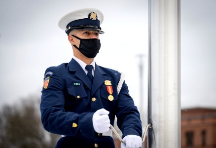 DHS Secretary Alejandro Mayorkas Flag Raising Ceremony (50914725291)