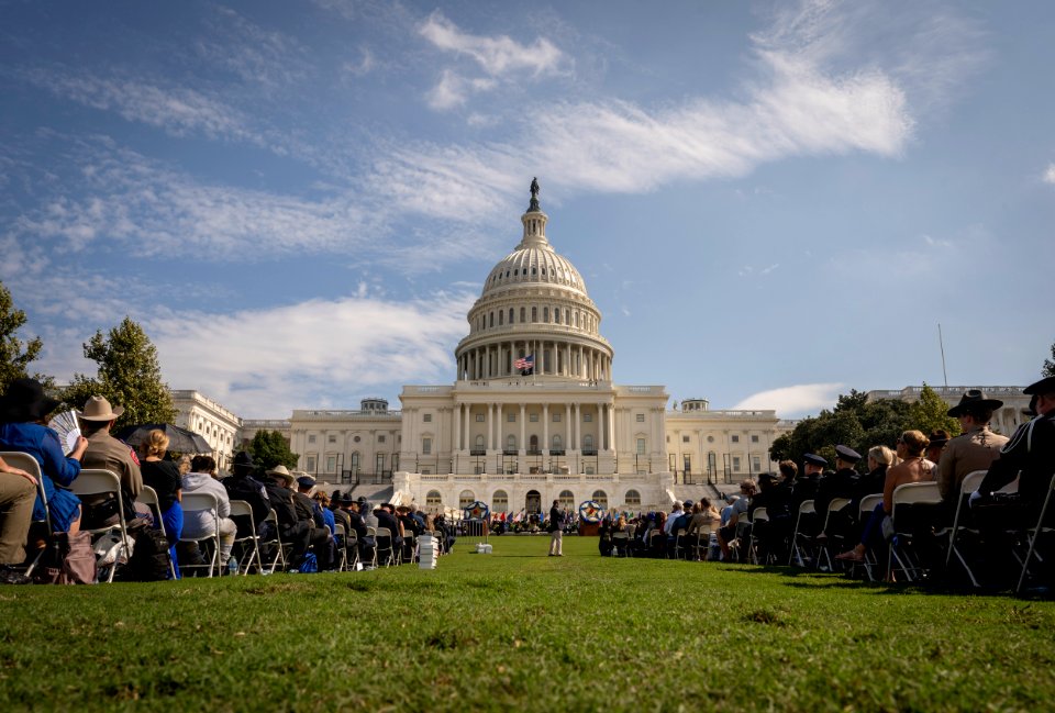 DHS Secretary Alejandro Mayorkas Attends National Police Officers' Memorial Service (51602157782) photo