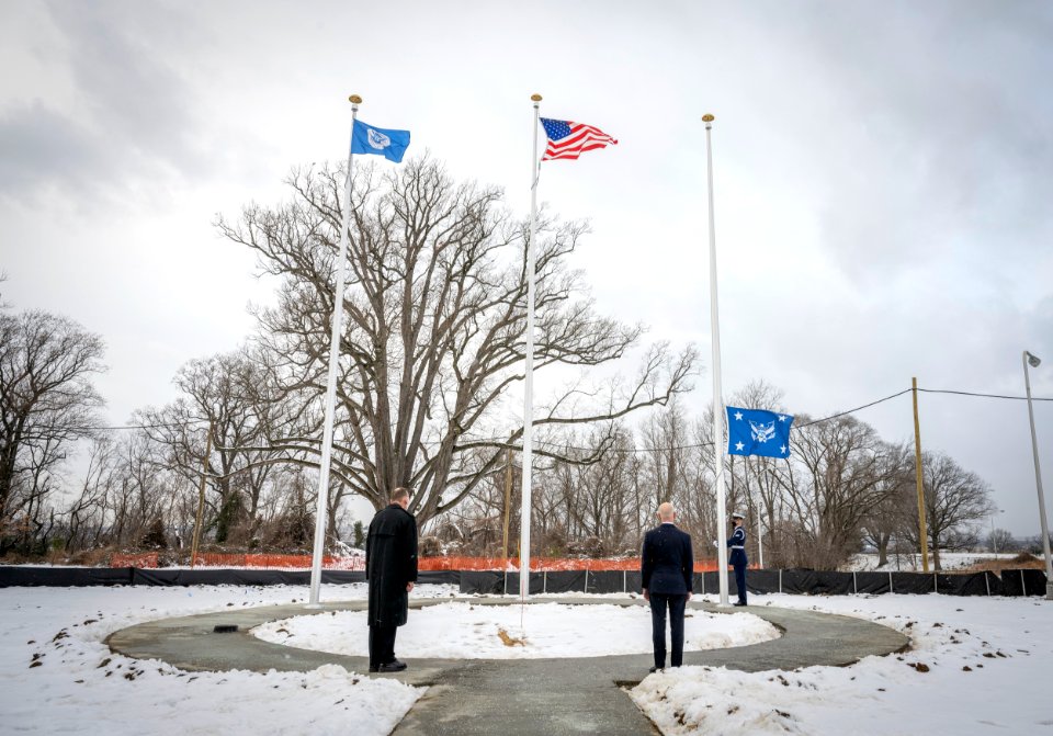 DHS Secretary Alejandro Mayorkas Flag Raising Ceremony (50914726016)