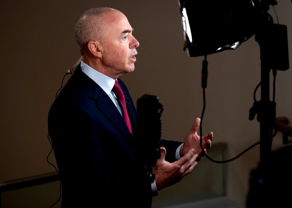 DHS Secretary Alejandro Mayorkas Interview with CNN (50914860007)