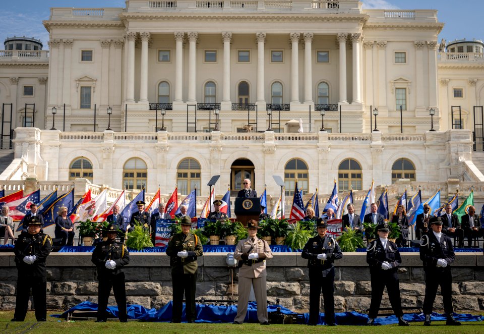 DHS Secretary Alejandro Mayorkas Attends National Police Officers' Memorial Service (51603641034)