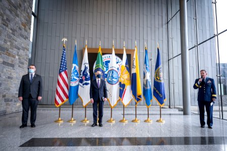 DHS Secretary Alejandro Mayorkas Arrival Ceremony (50914027323)