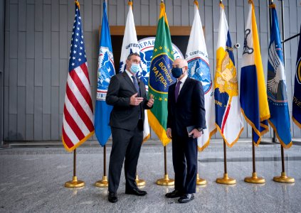 DHS Secretary Alejandro Mayorkas Arrival Ceremony (50914715511)