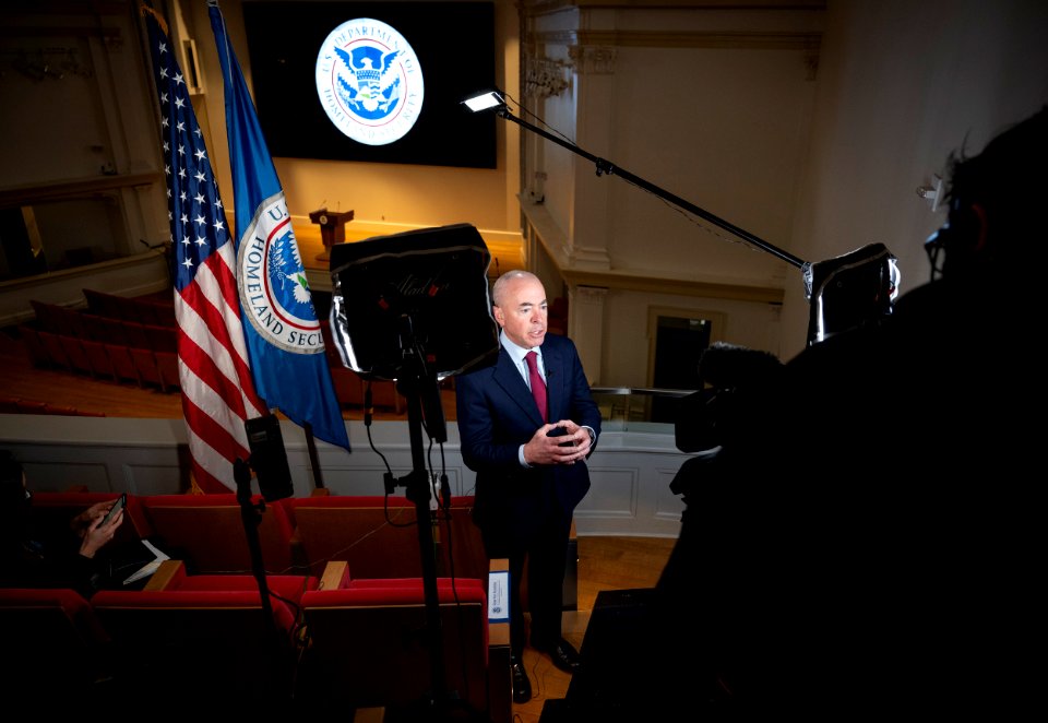 DHS Secretary Alejandro Mayorkas Interview with CNN (50914860597)