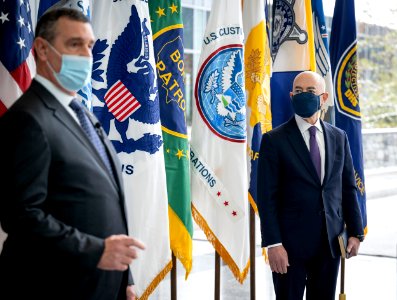 DHS Secretary Alejandro Mayorkas Arrival Ceremony (50914840632)