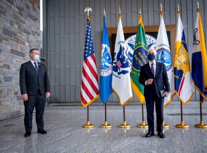 DHS Secretary Alejandro Mayorkas Arrival Ceremony (50914841552)