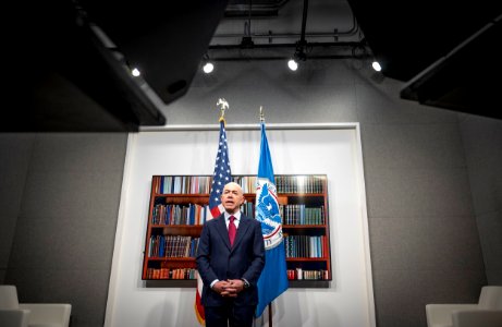 DHS Secretary Alejandro Mayorkas Records an Employee Message (50914868952)