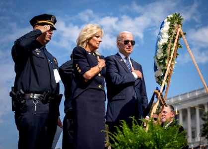 DHS Secretary Alejandro Mayorkas Attends National Police Officers' Memorial Service (51603640209) photo