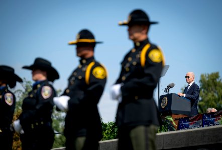 DHS Secretary Alejandro Mayorkas Attends National Police Officers' Memorial Service (51603862495) photo