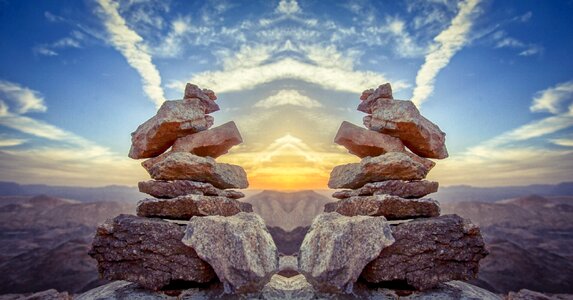 Landscape mountain travel