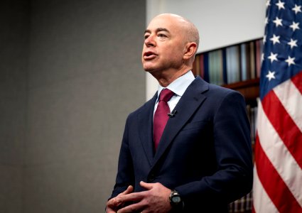 DHS Secretary Alejandro Mayorkas Records an Employee Message (50914740626)