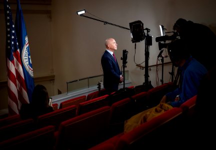 DHS Secretary Alejandro Mayorkas Interview with CNN (50914733426) photo