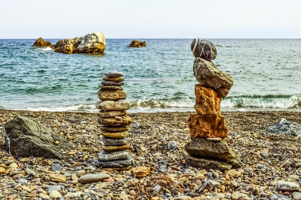 Beach nature morning