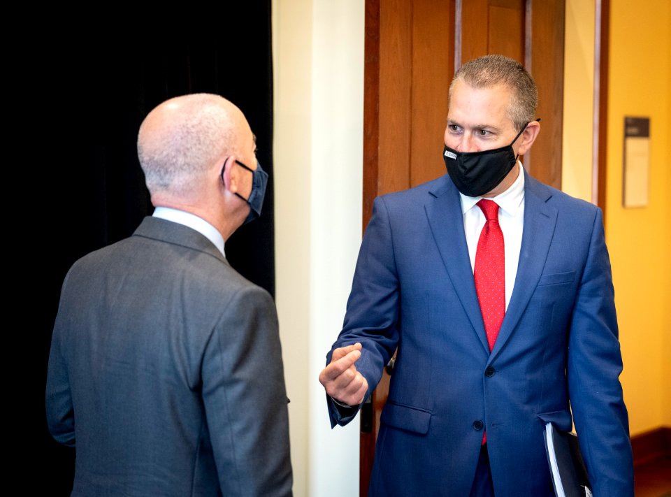 DHS Secretary Alejandro Mayorkas Meets With Israeli Ambassador 14