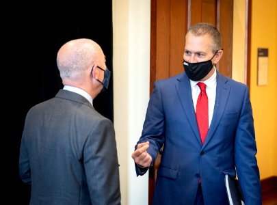 DHS Secretary Alejandro Mayorkas Meets With Israeli Ambassador 14