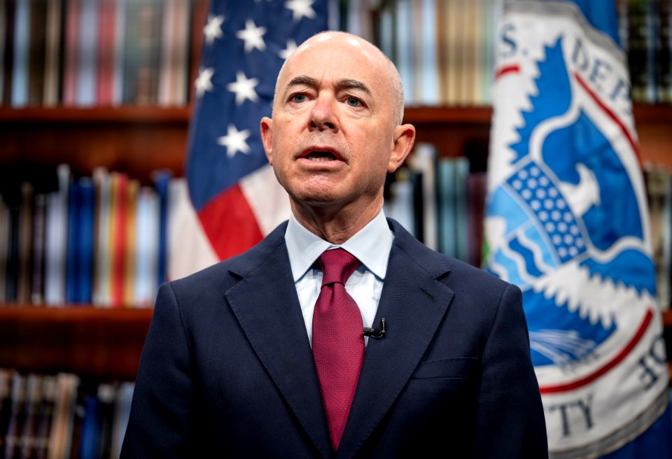 DHS Secretary Alejandro Mayorkas Records an Employee Message (50914740991)