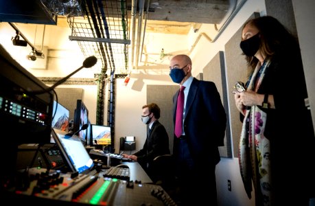 DHS Secretary Alejandro Mayorkas Records an Employee Message (50914868122)