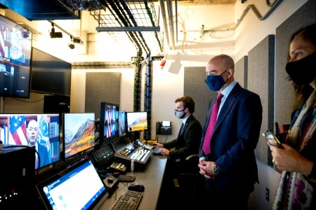 DHS Secretary Alejandro Mayorkas Records an Employee Message (50914868357)